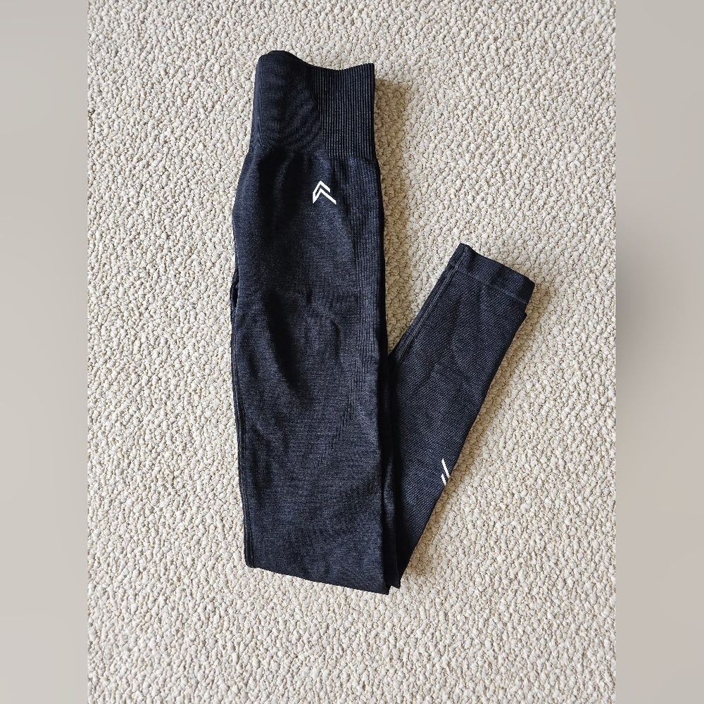 Oner Active Classic Seamless Leggings - Black Marl